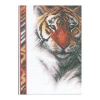 Janlynn Counted Cross Stitch Kit Tiger