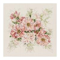 Janlynn Counted Cross Stitch Kit Garden Roses