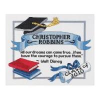 Janlynn Counted Cross Stitch Kit Graduation Dreams