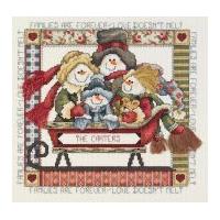 janlynn counted cross stitch kit families are forever