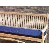 Jakarta 140cm 3 Seater Bench Cushion in Blue