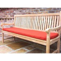 Jakarta 170cm 4 Seater Bench Cushion in Blue