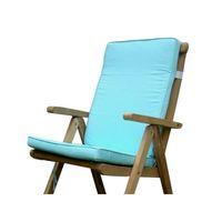 jakarta recliner cushion in light blue