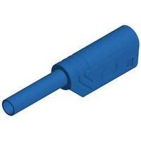 Jack plug Plug, straight Pin diameter: 2 mm Blue SKS Hirschmann MST S WS 30 Au 1 pc(s)