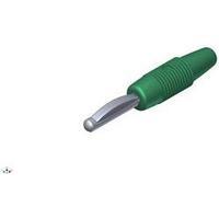 Jack plug Plug, straight Pin diameter: 4 mm Green SKS Hirschmann FROM 30 1 pc(s)