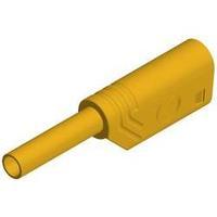 Jack plug Plug, straight Pin diameter: 2 mm Yellow SKS Hirschmann MST S WS 30 Au 1 pc(s)