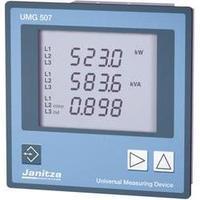 Janitza UMG 507E Digital panel-mounted measuring device UMG 507E L-N: 50 - 500 V/AC, L-L: 80 - 870 V/AC, Current measure