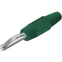 Jack plug Plug, straight Pin diameter: 4 mm Green SKS Hirschmann FROM 20 1 pc(s)