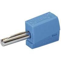 Jack plug Plug, straight Pin diameter: 4 mm Blue WAGO 215-711 1 pc(s)