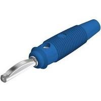 Jack plug Plug, straight Pin diameter: 4 mm Blue SKS Hirschmann VQ 20 1 pc(s)
