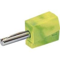 Jack plug Plug, straight Pin diameter: 4 mm Green-yellow WAGO 215-911 1 pc(s)