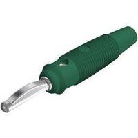 Jack plug Plug, straight Pin diameter: 4 mm Green SKS Hirschmann VQ 30 1 pc(s)