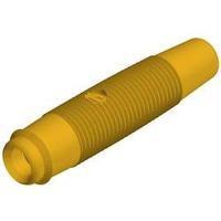 Jack socket Socket, straight Pin diameter: 4 mm Yellow SKS Hirschmann KUN 30 Au 1 pc(s)