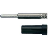 Jack socket Socket, vertical vertical Pin diameter: 2 mm Black Schützinger EPB 6053/SW 1 pc(s)