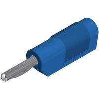 Jack plug Plug, straight Pin diameter: 4 mm Blue SKS Hirschmann VSB 20 1 pc(s)