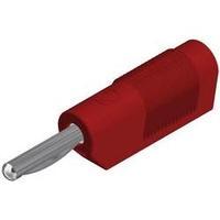 Jack plug Plug, straight Pin diameter: 4 mm Red SKS Hirschmann VSB 20 1 pc(s)