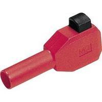 Jack plug Plug, straight Pin diameter: 4 mm Red MultiContact SKLS4 1 pc(s)