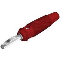 Jack plug Plug, straight Pin diameter: 4 mm Red SKS Hirschmann VQ 20 1 pc(s)