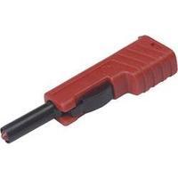 Jack plug Plug, straight Pin diameter: 4 mm Red SKS Hirschmann LABORSTECKER SLS 200 ROT 1 pc(s)
