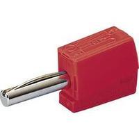 Jack plug Plug, straight Pin diameter: 4 mm Red WAGO 215-212 1 pc(s)