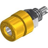 Jack socket Socket, vertical vertical Pin diameter: 4 mm Yellow SKS Hirschmann BIL 30, yellow 1 pc(s)