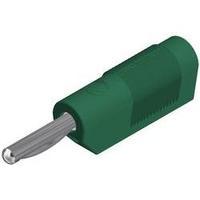 Jack plug Plug, straight Pin diameter: 4 mm Green SKS Hirschmann VSB 20 1 pc(s)