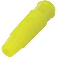 Jack socket Socket, straight Pin diameter: 4 mm Yellow SCI 1 pc(s)