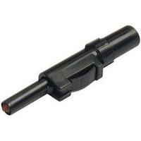 jack plug plug straight pin diameter 4 mm black sks hirschmann sls 10  ...