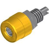 Jack socket Socket, vertical vertical Pin diameter: 4 mm Yellow SKS Hirschmann BIL 20 GELB 1 pc(s)