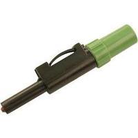 Jack plug Plug, straight Pin diameter: 4 mm Green SKS Hirschmann SLS 20 B 1 pc(s)