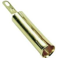 Jack socket Socket, vertical vertical Pin diameter: 4 mm Brass MultiContact LB4 AU 1 pc(s)