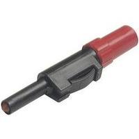 jack plug plug straight pin diameter 4 mm red sks hirschmann sls 10 b  ...