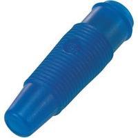 Jack socket Socket, straight Pin diameter: 4 mm Blue SCI 1 pc(s)