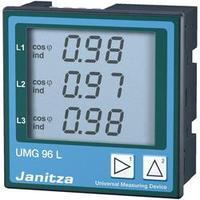 Janitza UMG 96L Four-way universal measuring device UMG96L Voltage: L-N 50 till 255 V/AC, L-L 86 till 442 V/AC, 45 till 6