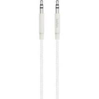 jack audiophono cable 1x jack plug 35 mm 1x jack plug 35 mm 120 m whit ...