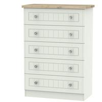 Javea 5 Drawer Chest Of Drawers Grey