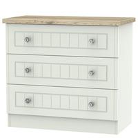 Javea 3 Drawer Chest Of Drawers Grey