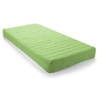 jazz coil sprung mattress single lime green