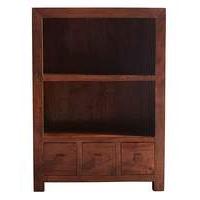 Java Solid Acacia Wood Bookcase
