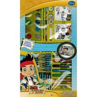 Jake And The Never Land Pirates Shaped Art Case - 33 Piece Set