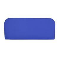 jazz headboard small single dark blue