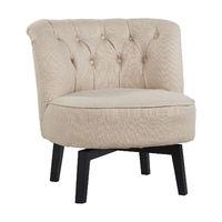 Jade Swivel Chair Cream