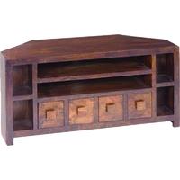 Jaipur Furniture Dakota Walnut Plus TV Unit - Corner 4 Drawers