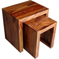 jaipur furniture cube nest of tables set of 2