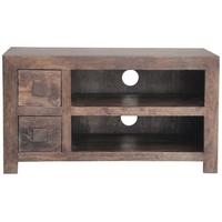 jaipur furniture dakota walnut plazma tv unit 2 drawer