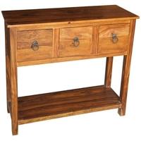 jaipur furniture ganga console table 3 drawers