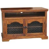 Jaipur Furniture Badroon Jali TV Unit - 2 Doors