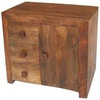 Jaipur Furniture Dakota Walnut Sideboard - 1 Door 3 Drawers