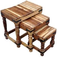 jaipur furniture jali nest of tables set of 3