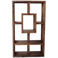 Jaipur Furniture Yoga Walnut Straight 100cm Wide Bookcase